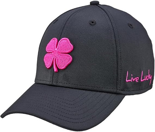 Black Clover Lucky Clover Golf Hat Fitted L/XL - Black