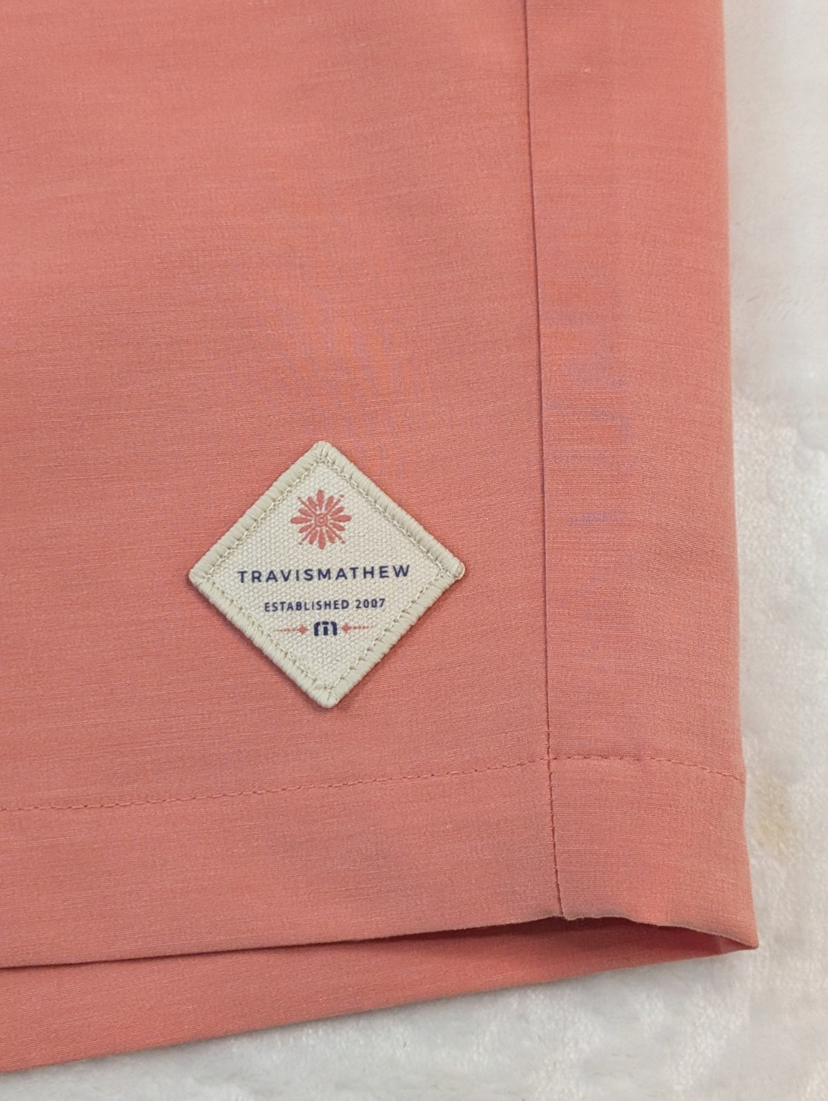 Men's Tech Chino Golf Shorts - 8 Inch Inseam, Terra Cotta Canvas