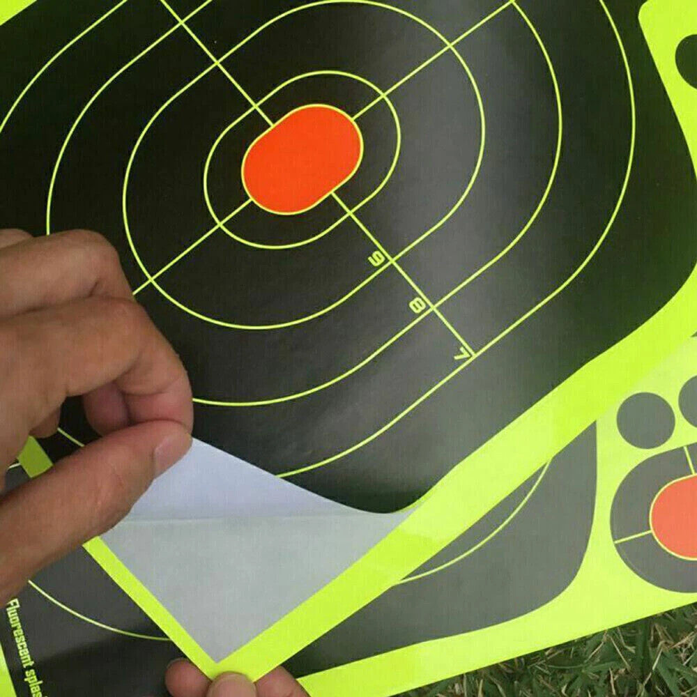 Reactive Shooting Targets Burst Instant Feedback Self-Adhesive Range Targets