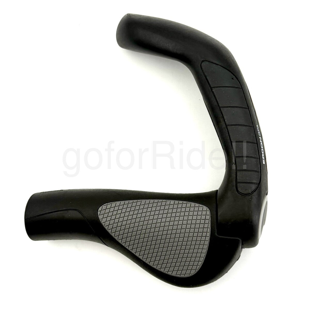 Ergon GP5 Large Lock-On Bike Grips for Touring & E-Bikes Black/Gray