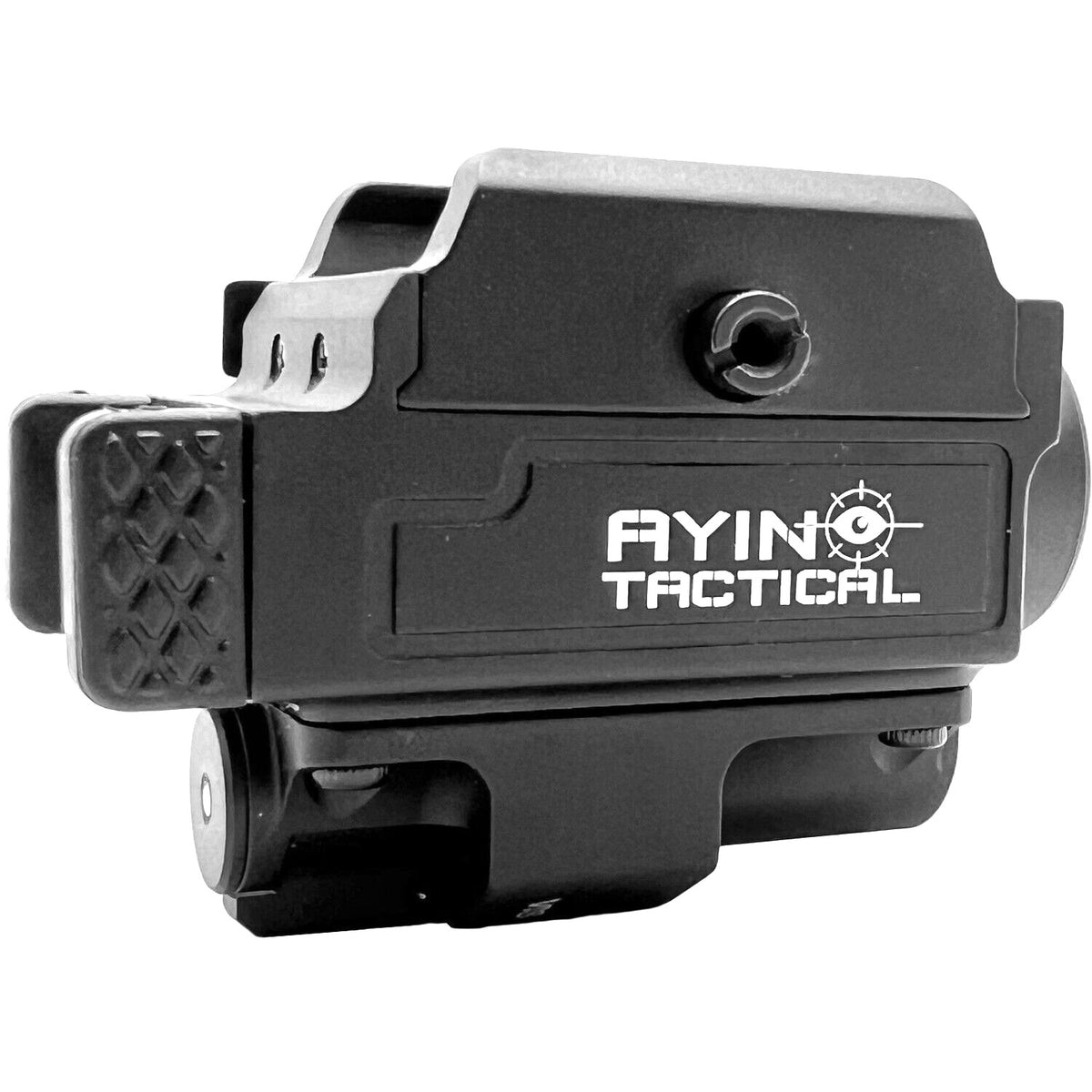 800 Lumen LED Pistol Light with Green Laser, Rechargeable & Quick Detach Mount