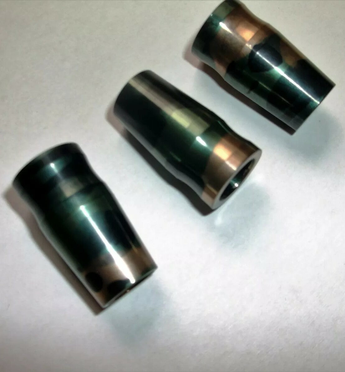 3-Piece Golf Ferrules Metal Aluminum Camo Design for Iron Shafts - Made in USA