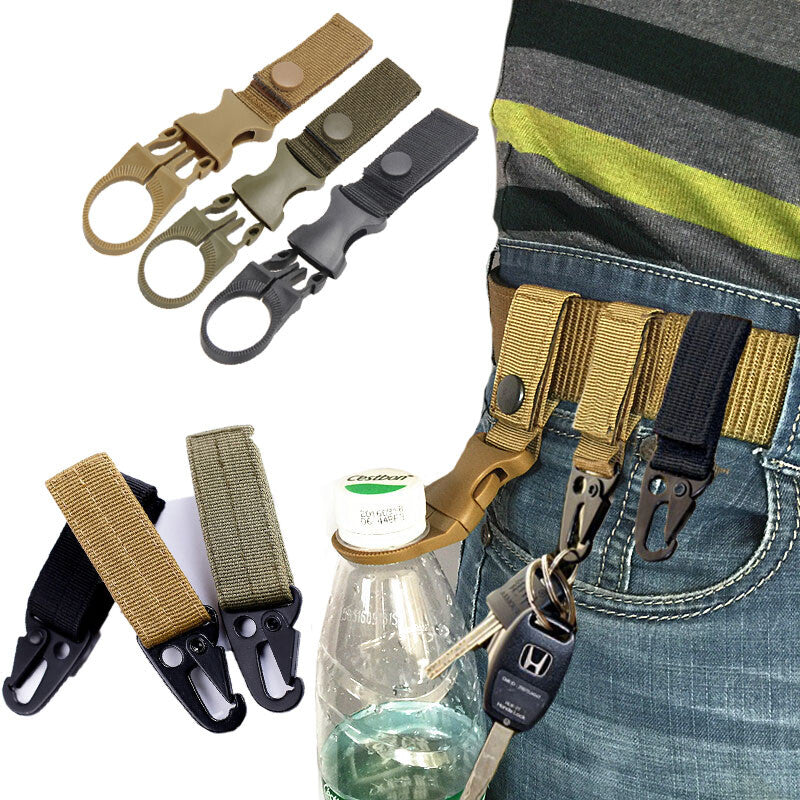 Heavy Duty Tactical Belt with Quick-Release Buckle for Outdoor Activities