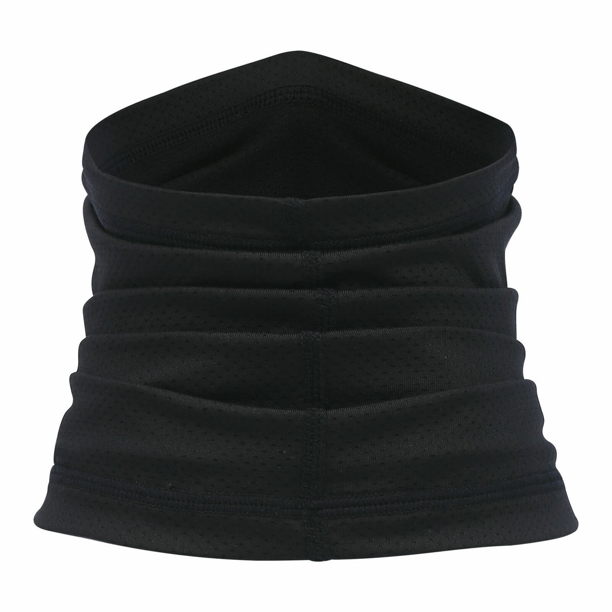 Black Multi-Use Tube Scarf Bandana Face Mask for Outdoor Activities