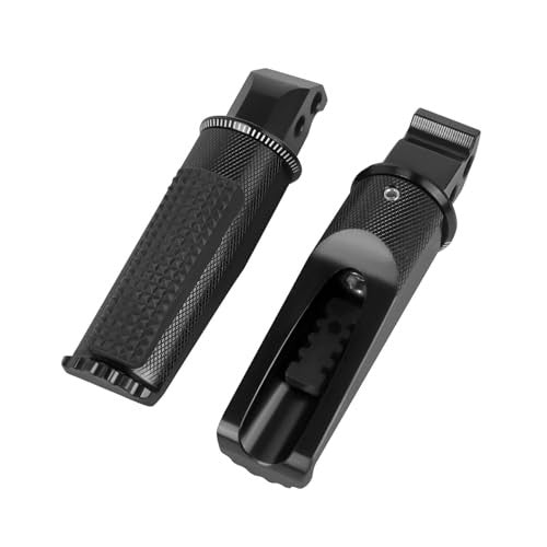 Motorcycle Rear Passenger Footpegs for Honda CB600F CBR600RR VTR1000 Black