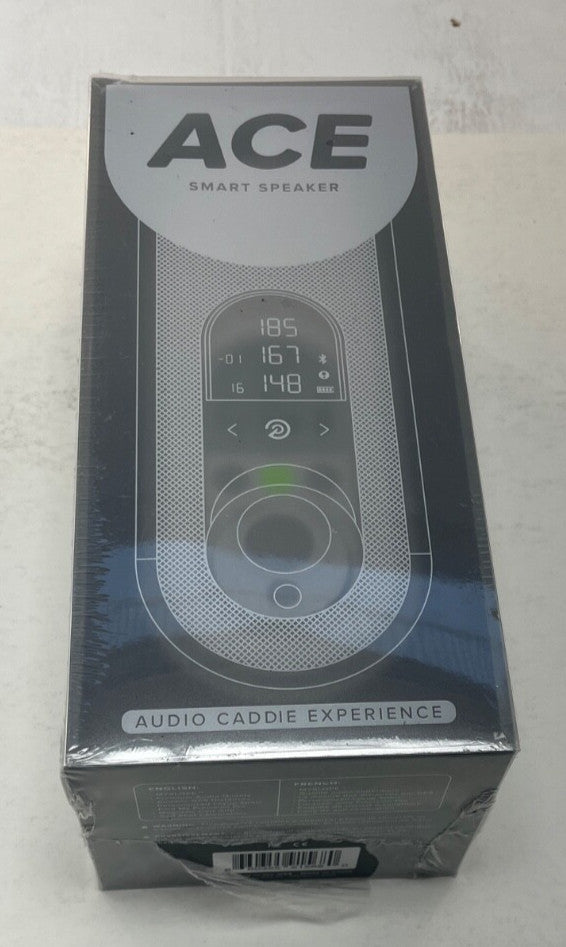 Smart Speaker Audio Caddie Experience with GPS & Magnetic Cart Grip