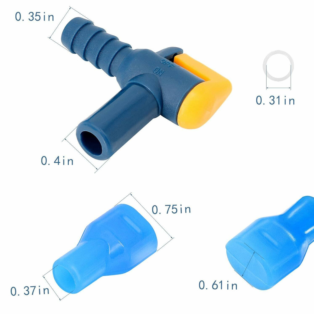 Replacement Bite Valve for Hydration Packs - Camelbak Compatible