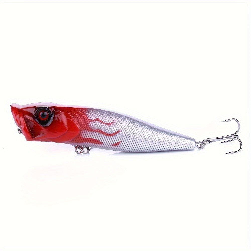 10pcs Fishing Lures Set with 3D Eyes Topwater Crankbaits Wobblers