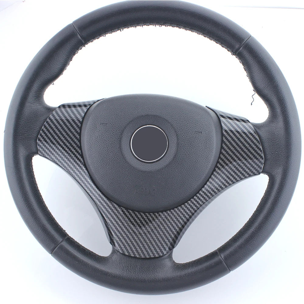Carbon Fiber Car Steering Wheel Cover Trim for BMW 1 Series 3 Series