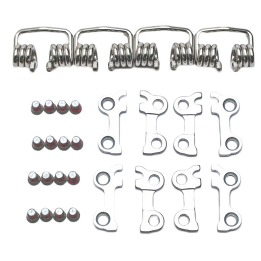 Bike Pedal Upgrade Kit for Clipless Pedals T2 & M2 – Stiffer Springs & Spring Plates