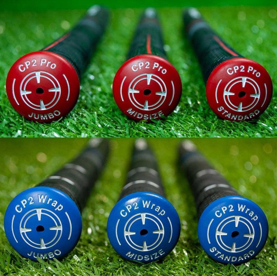 13-Pack Golf Club Grips - CP2 Pro & Wrap Styles in Multiple Sizes