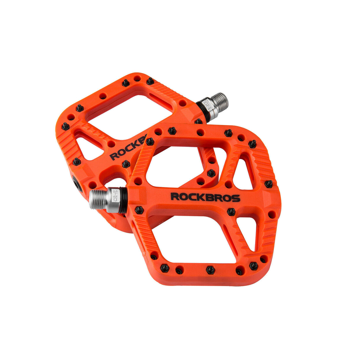Lightweight Nylon Bike Pedals with 9/16" DU Bearings for Mountain & Road Bikes