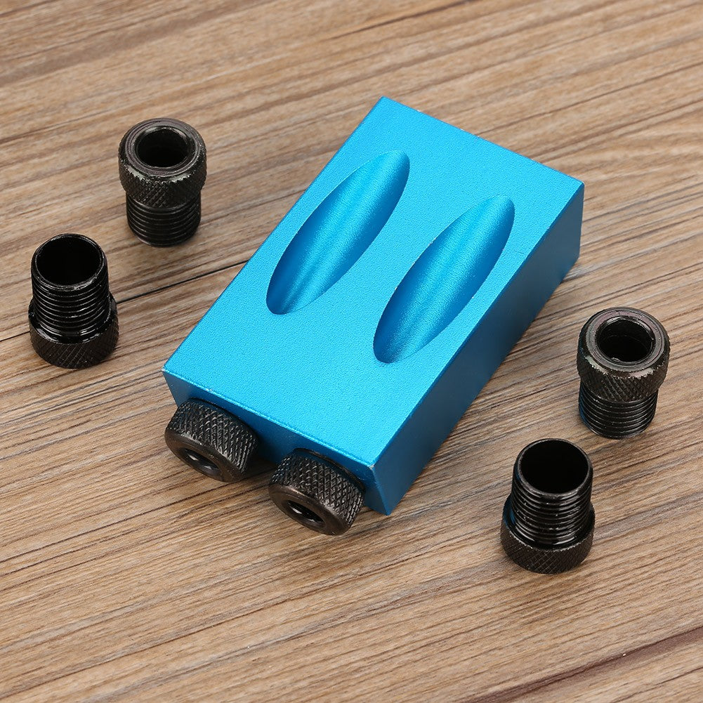 Angle Hole Drilling Guide 6/8/10mm - Oblique Locator for Woodworking