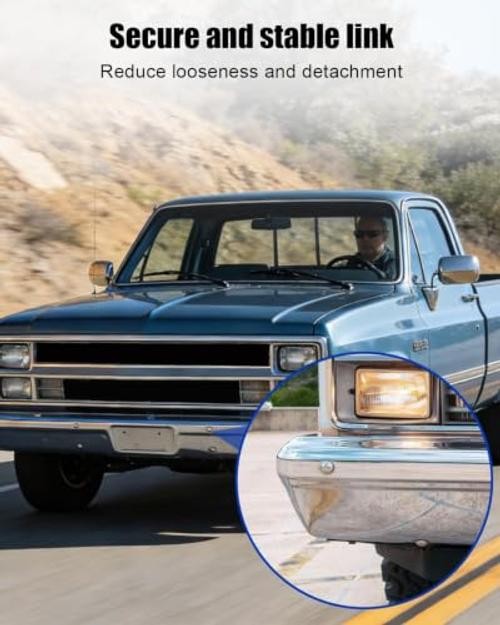 32-Piece Bumper Bolt Set for Chevy C10 Pickup Trucks - Front & Rear