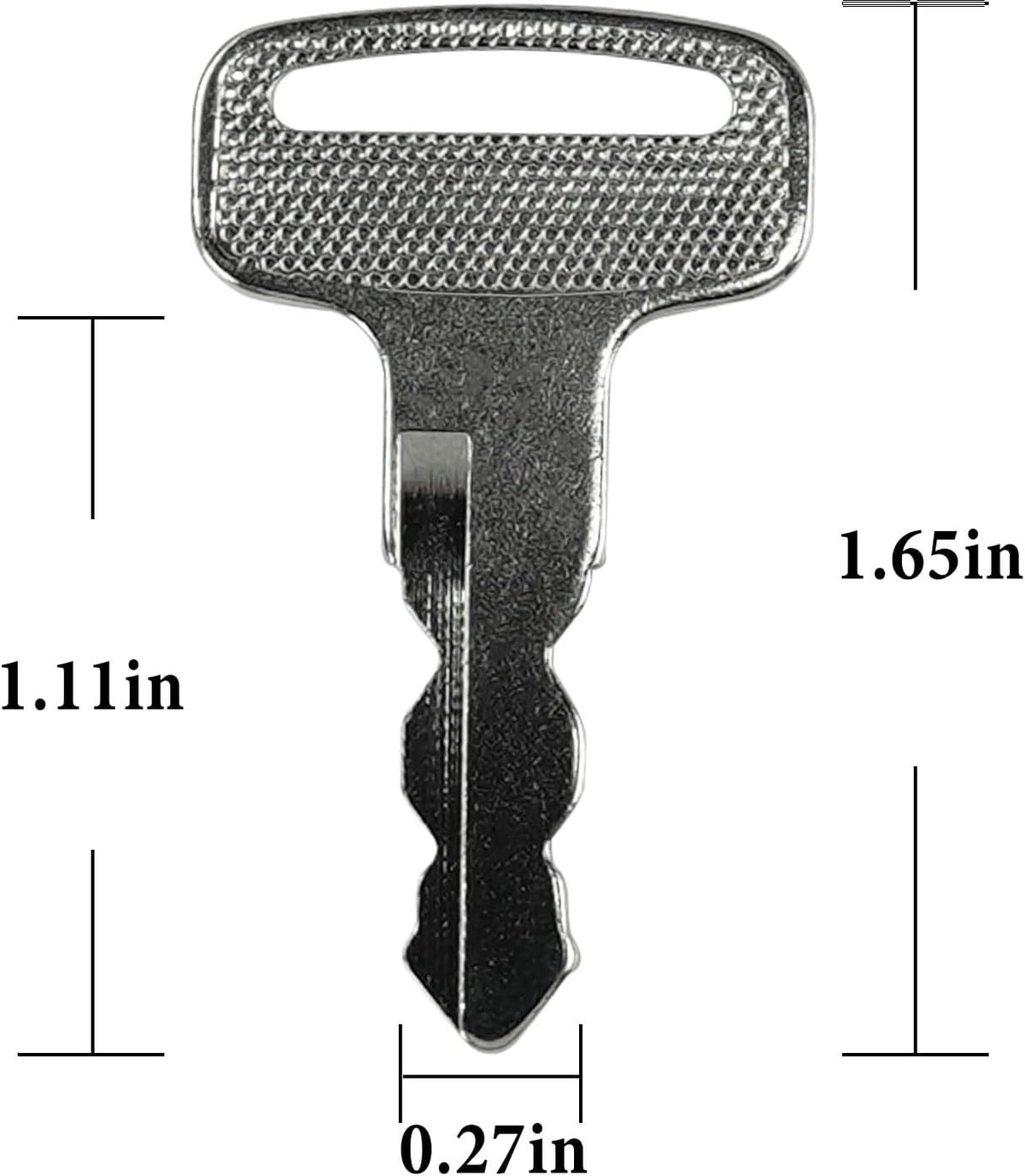Golf Cart Ignition Keys Replacement Set for Yamaha G14 G16 G19 G22 G29 - 4 Keys & 2 Keychains