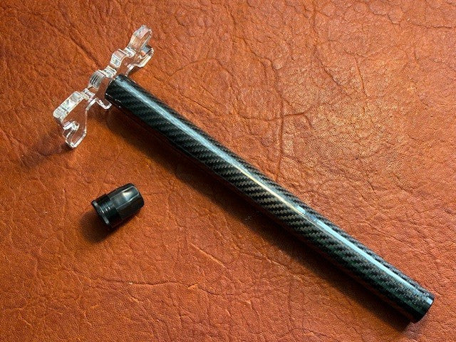 Retractable Bridge Stick for Pool Cues - Carbon Fiber, 12" to 56.5"