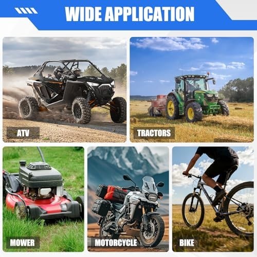 15-Inch Tire Removal Kit with 30 Steel Spoons & Accessories for Dirt Bike, Lawn Mower, Motorcycle
