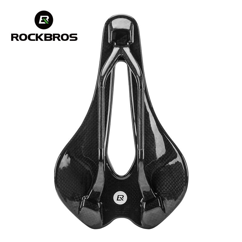 Ultralight Carbon Fiber Bicycle Saddle with Shock Absorption & Breathable Design