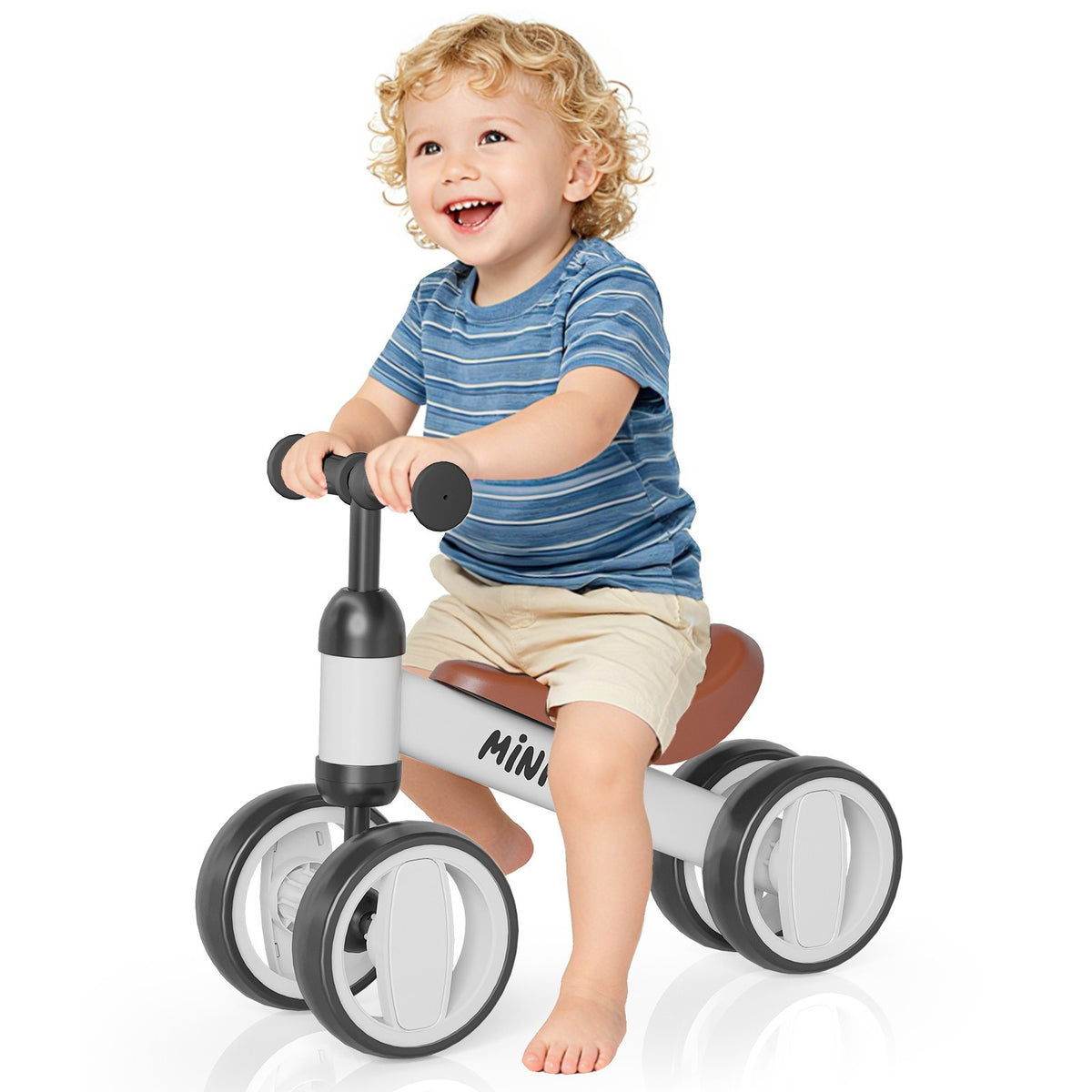 Baby Balance Bike for 12-36 Months Toddler Ride-On Gift with Safety Features