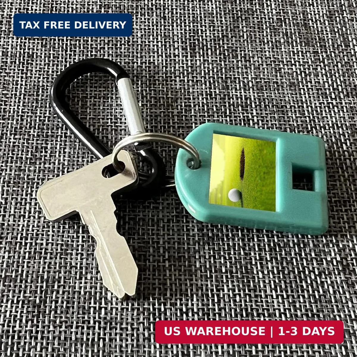 Golf Cart Ignition Keys Replacement Set for Club Car DS 1982-Up - 2 Pack
