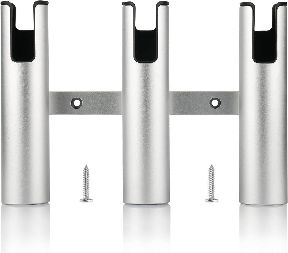 Marine Aluminum Fishing Rod Holder with Multiple Tubes for Boat, Heavy Duty & Corrosion-Resistant