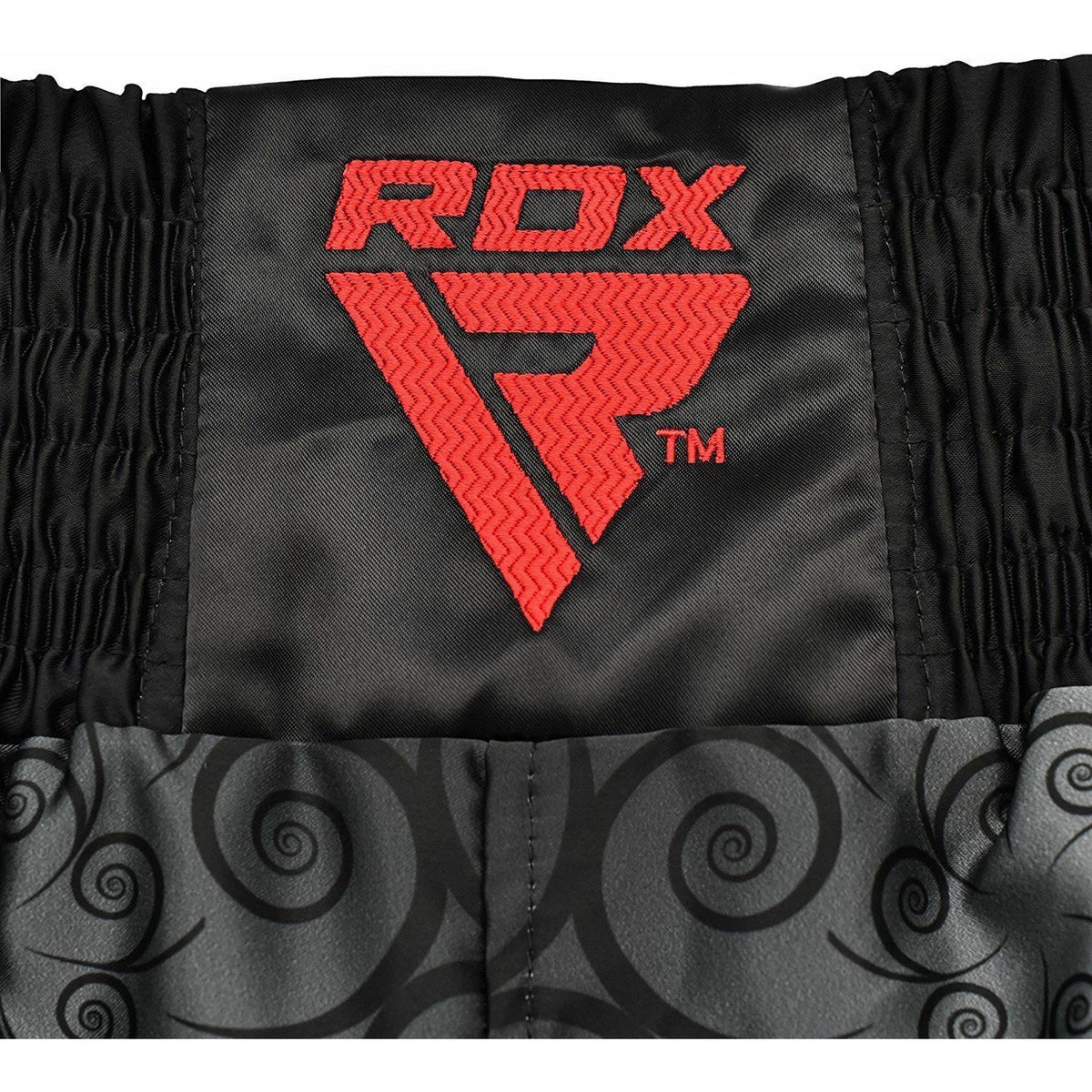 Red Muay Thai Boxing Shorts Satin Training Trunks XL for Martial Arts
