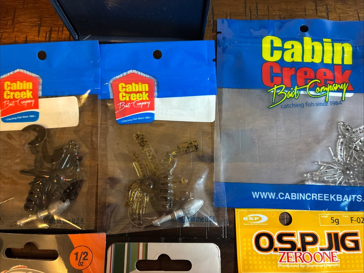 Fishing Jig Set - Assorted Bass Jigs for Freshwater & Saltwater