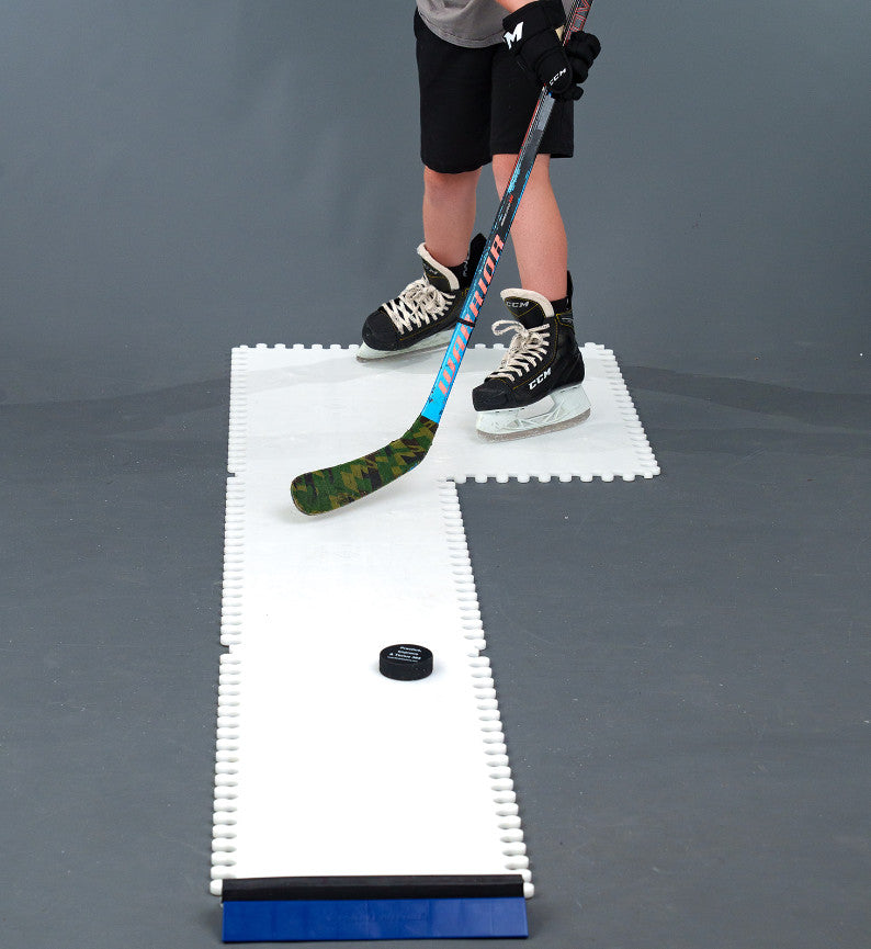 Synthetic Ice Rink Kit for Hockey Practice Expandable Skill Set