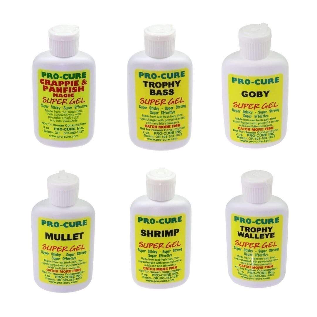 Pro-Cure Super Gel Scent 2oz - Fish Attractant for Fishing Lures