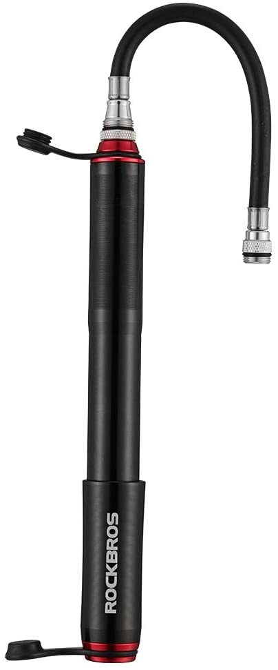 Mini Bicycle Pump 120 PSI Dual Air Pressure Frame-Mounted MTB Road Bike Pump