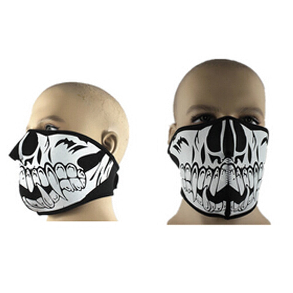 Halloween Skeleton Ghost Skull Face Mask Unisex Balaclava for Outdoor & Cosplay