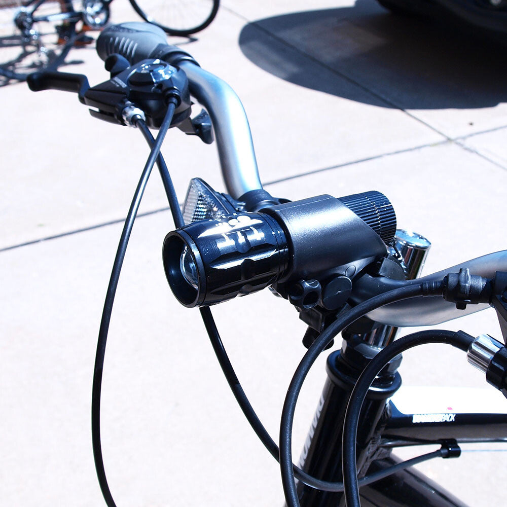 240 Lumens LED Bike Front Light with Mount - Cycling Head Torch
