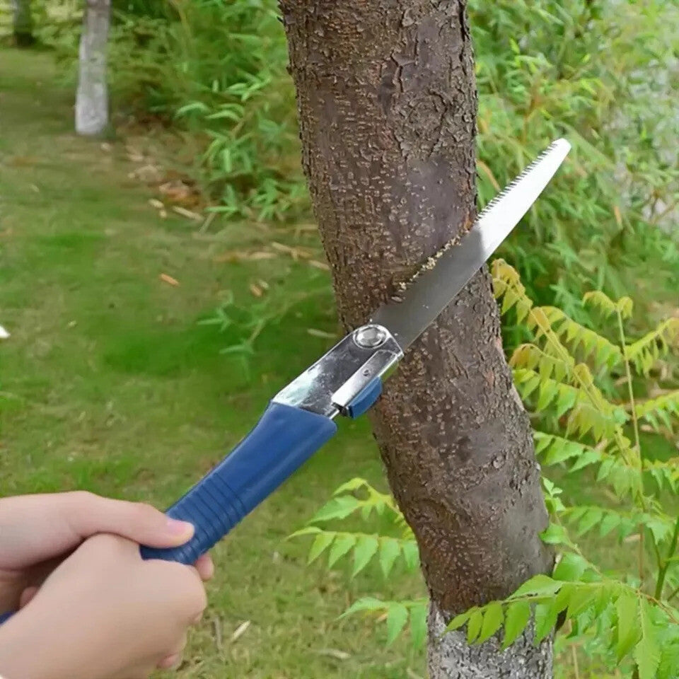 250mm Folding Pruning Saw with High Carbon Steel Blade Portable Garden Tool