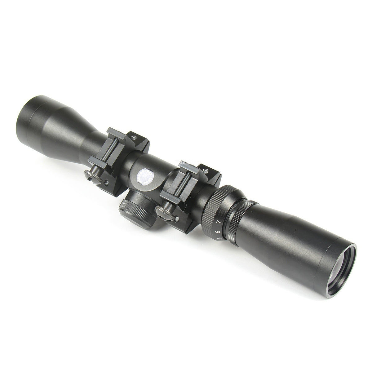 Mosin Nagant 2-7x32 Long Eye Relief with Mount - Shock & Fog Resistant