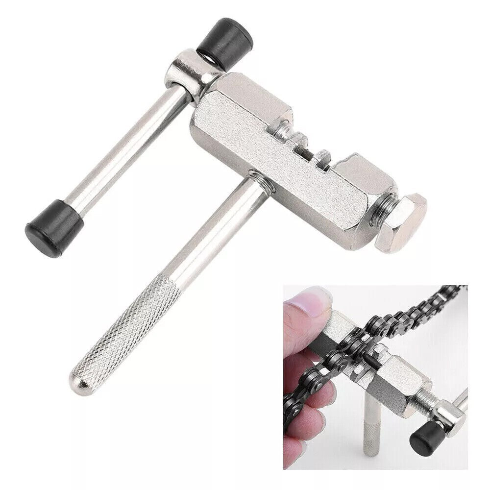 Bike Repair Tool Kit 9 Pieces with Chain Breaker & Cassette Remover