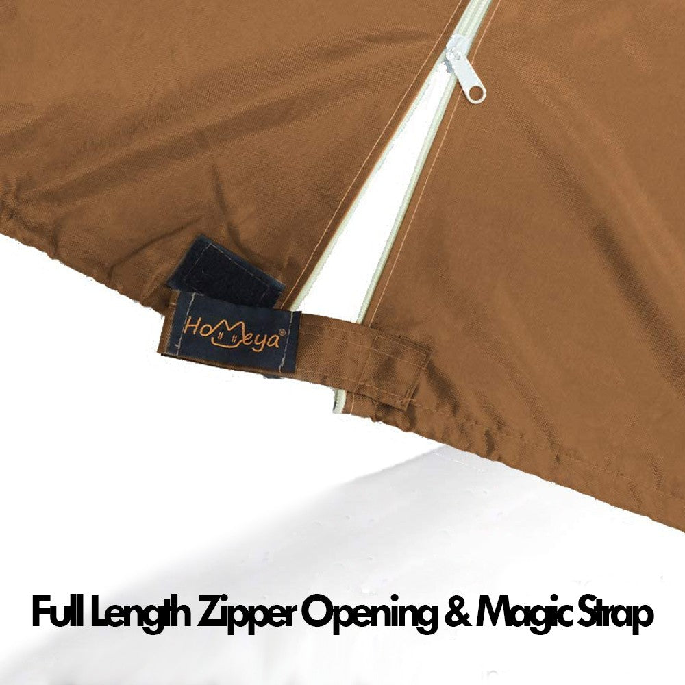 Waterproof 4 Passenger Golf Cart Cover 420D Heavy Duty for EZGO Club Car Yamaha