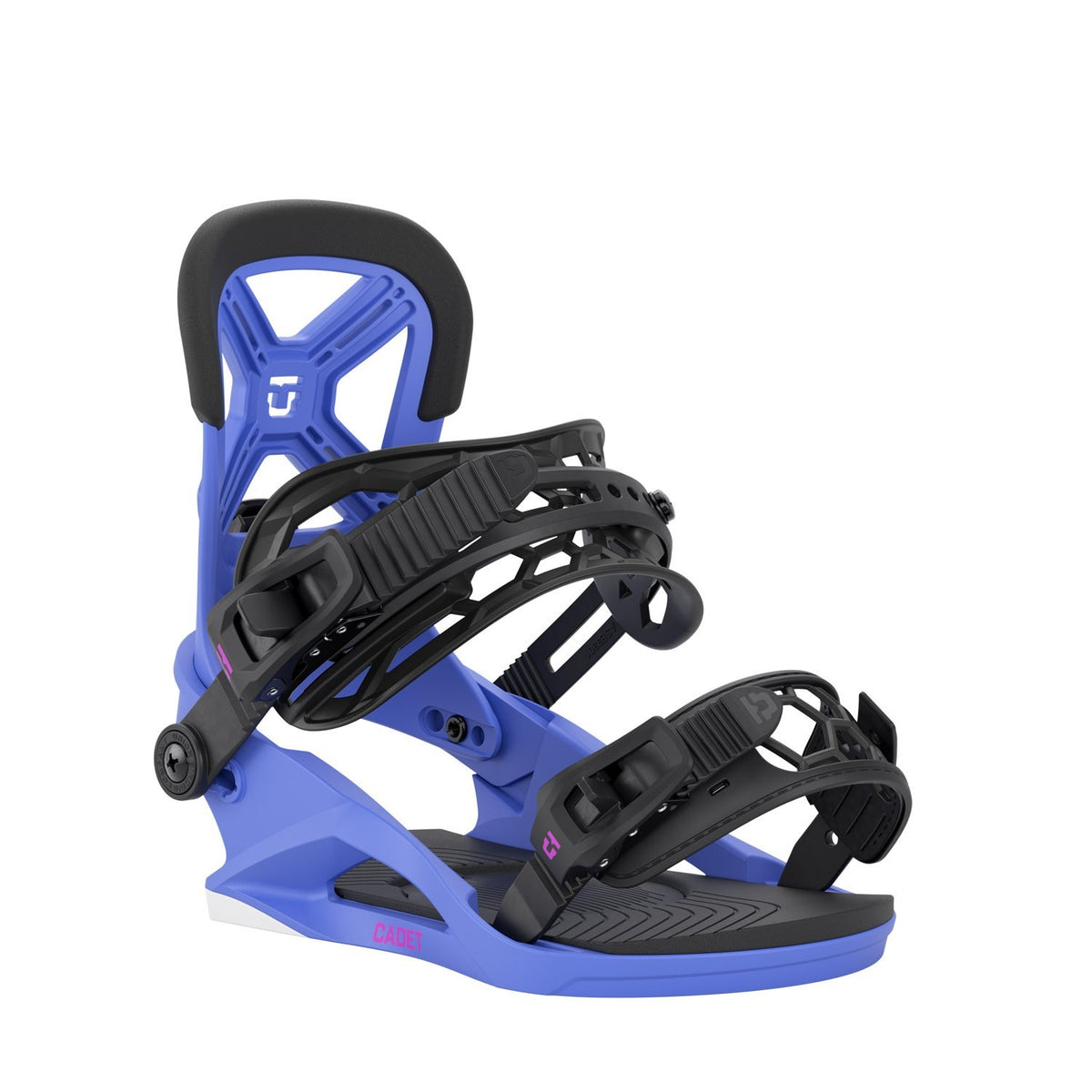 Youth Snowboard Bindings Purple Medium for Kids - Shred All Mountain