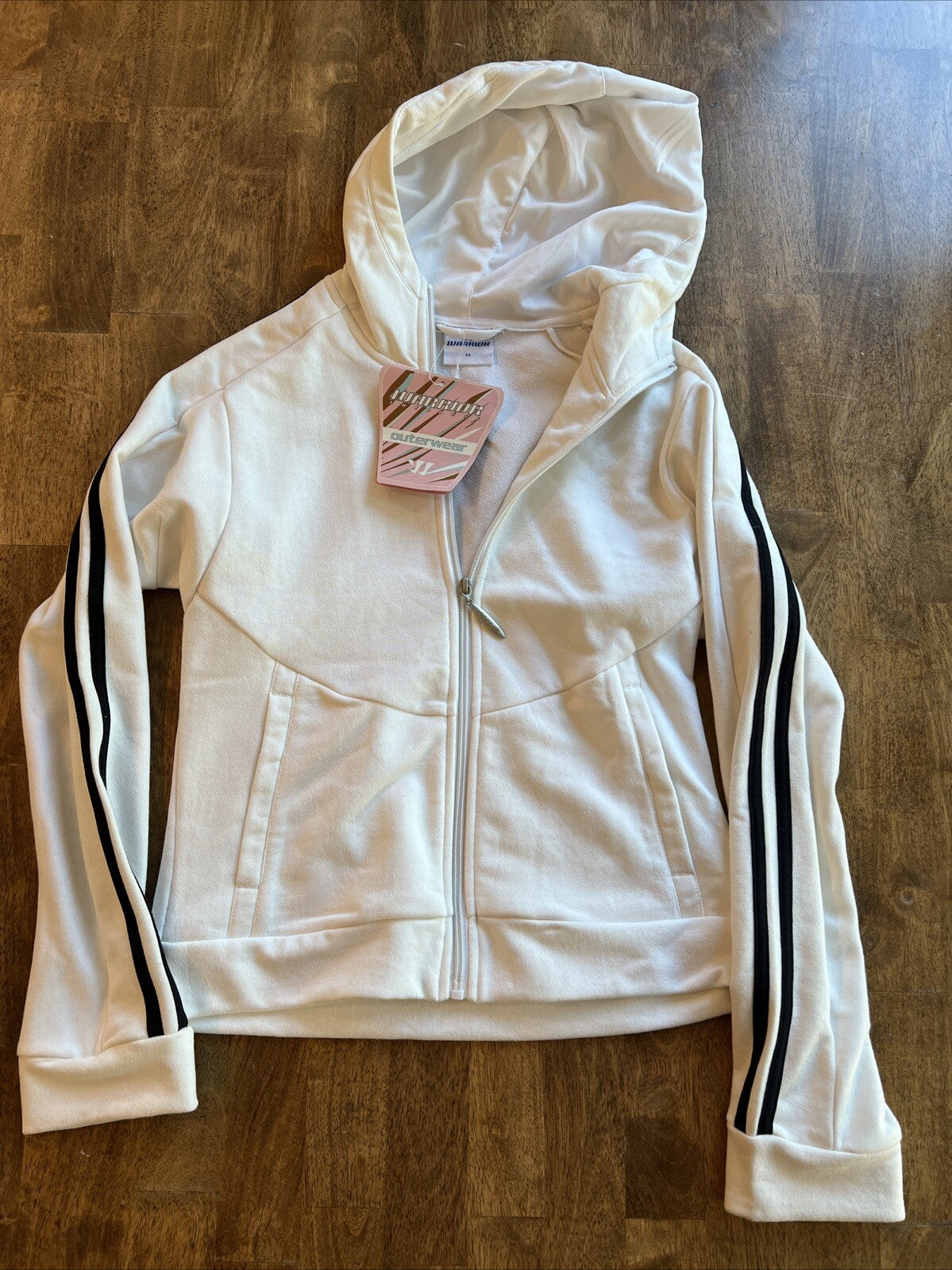 Lacrosse Track Suit - White Medium Outerwear for Sports & Training