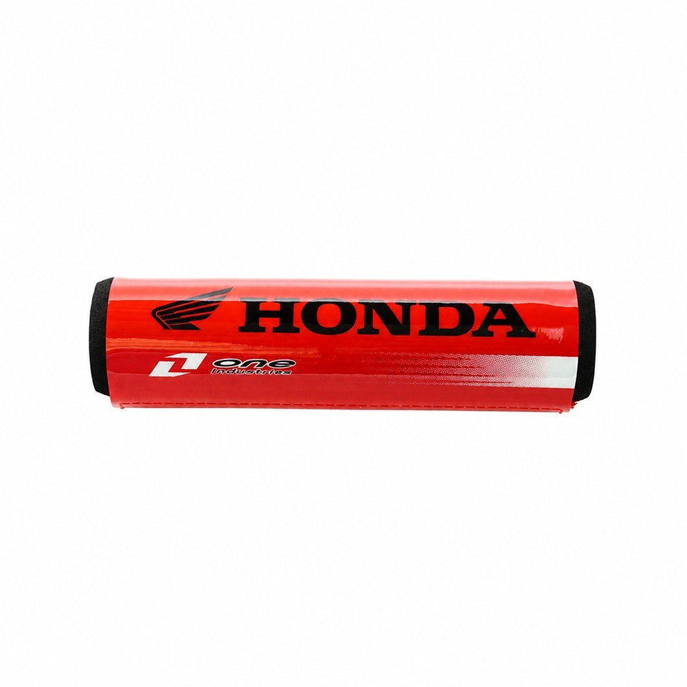 7.9-Inch Crossbar Handlebar Protection Pad for Bikes ATV Motorcycle - Red & Black Foam