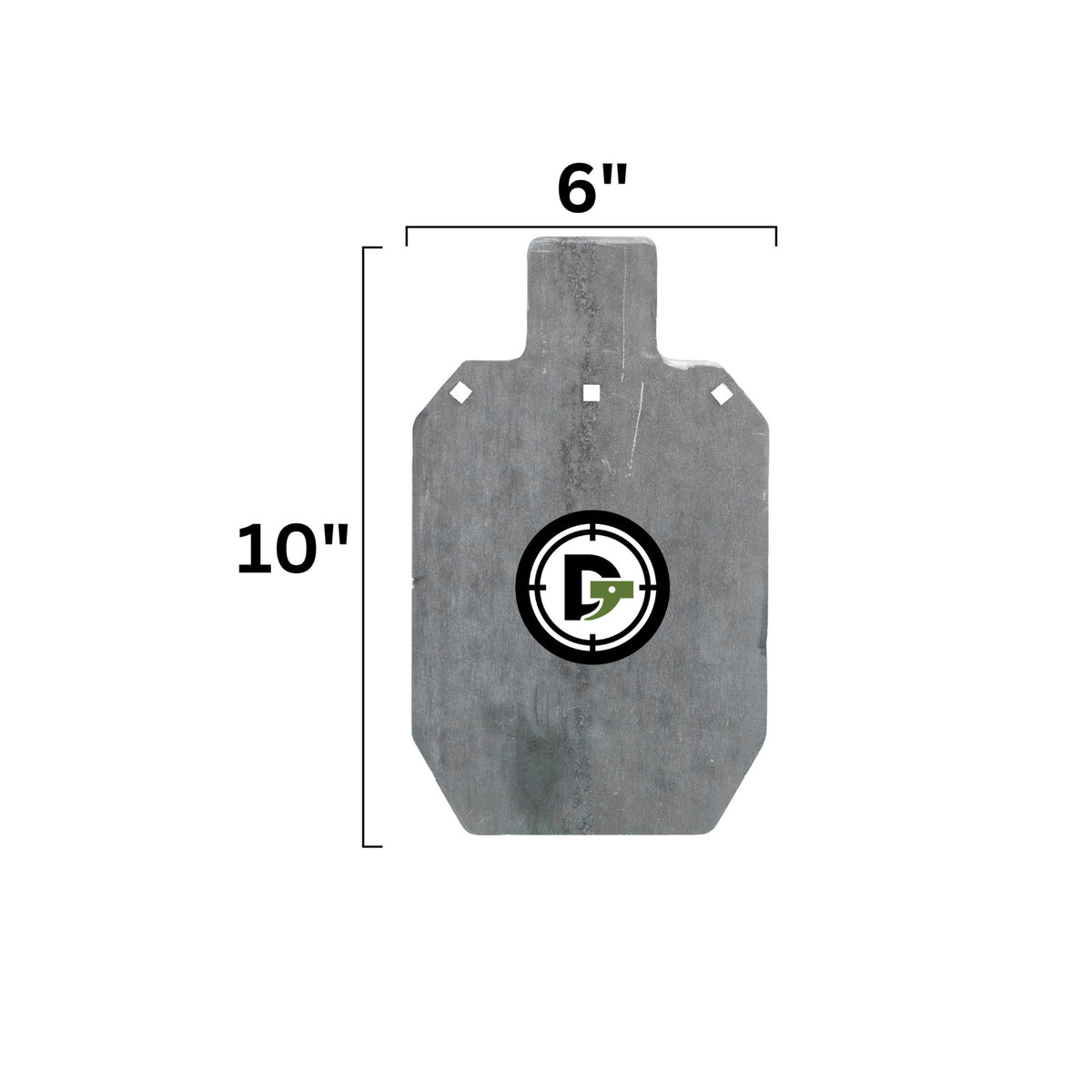 AR500 Steel Shooting Target Silhouette 3/8 Inch Thick - Multiple Sizes