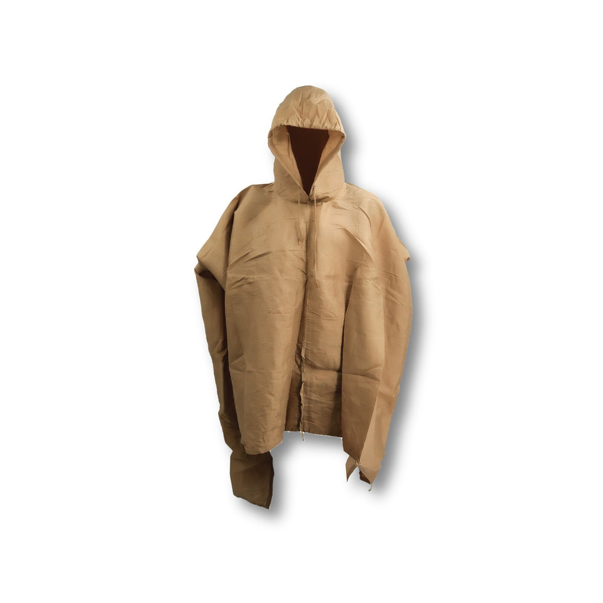German Military Style Poncho Heavy Cotton Hooded Outdoor Coat