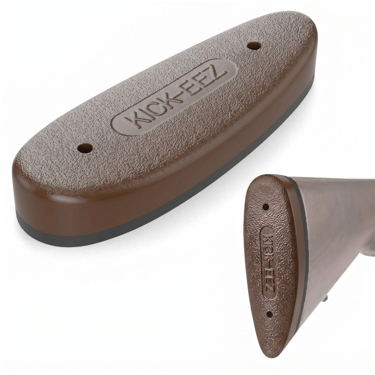 All-Purpose Recoil Pad with Sorbothane for Shotgun & Rifle - Grind-to-Fit, Made in USA