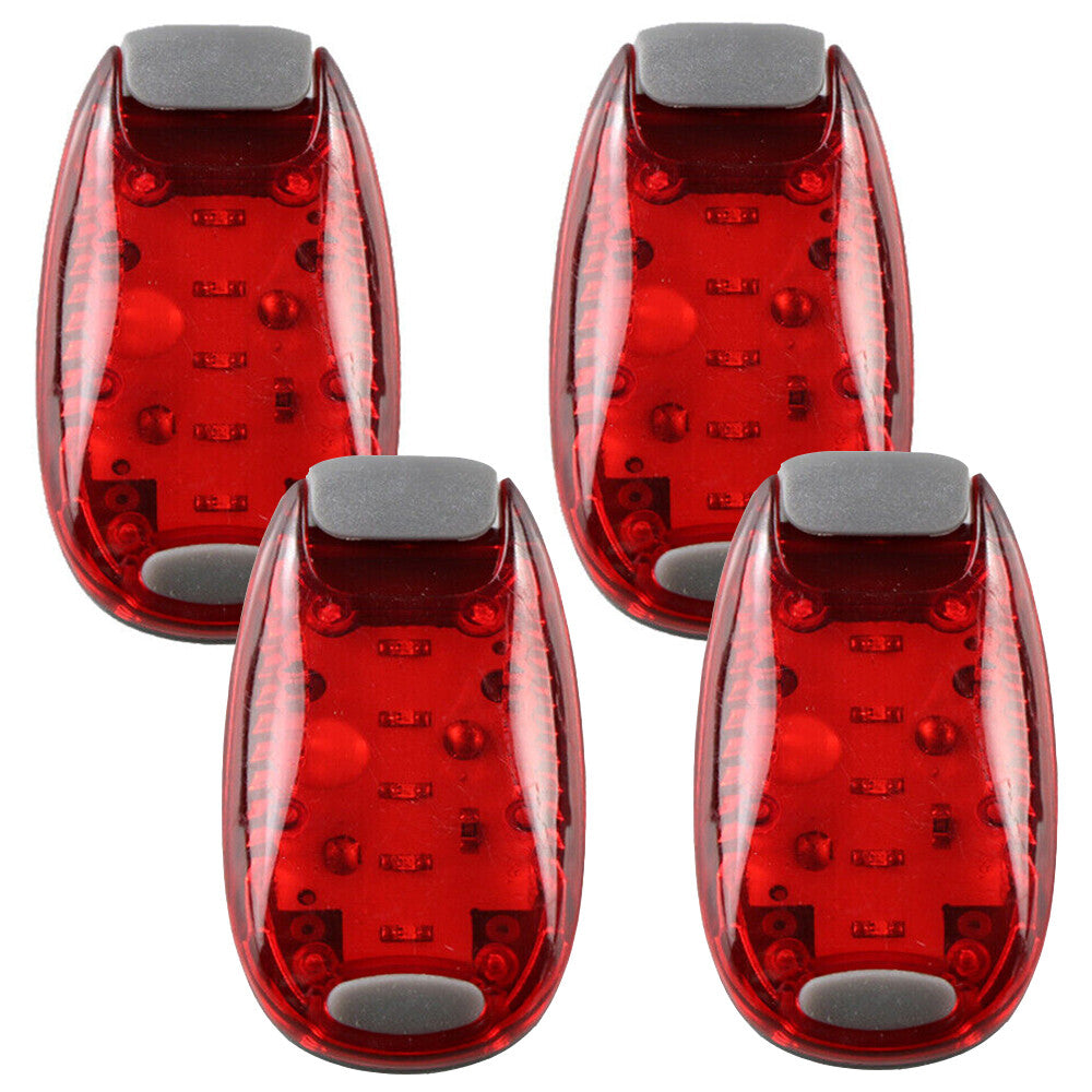 Bike Bicycle Rear Tail Light Set with Flashing Safety Modes - Pack of 1-4