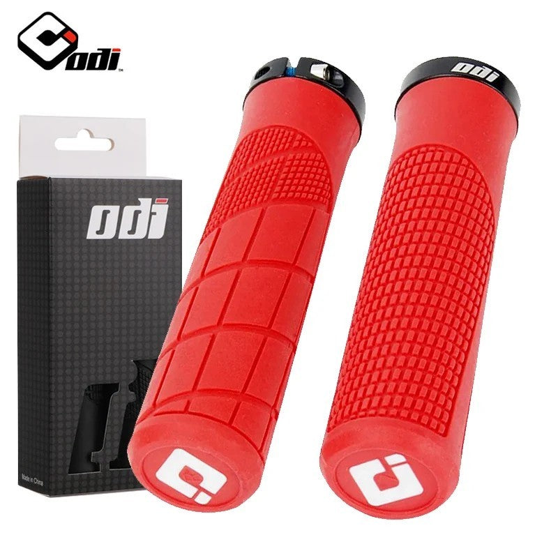 Lock-On Bicycle Handlebar Grips - Anti-Slip MTB BMX Rubber 22.2mm