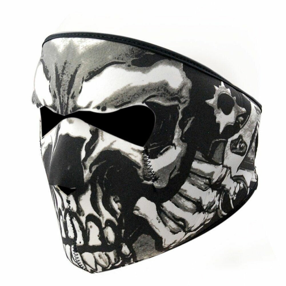 Neoprene Face Mask for Cycling Motorcycle Skiing with Character Pattern