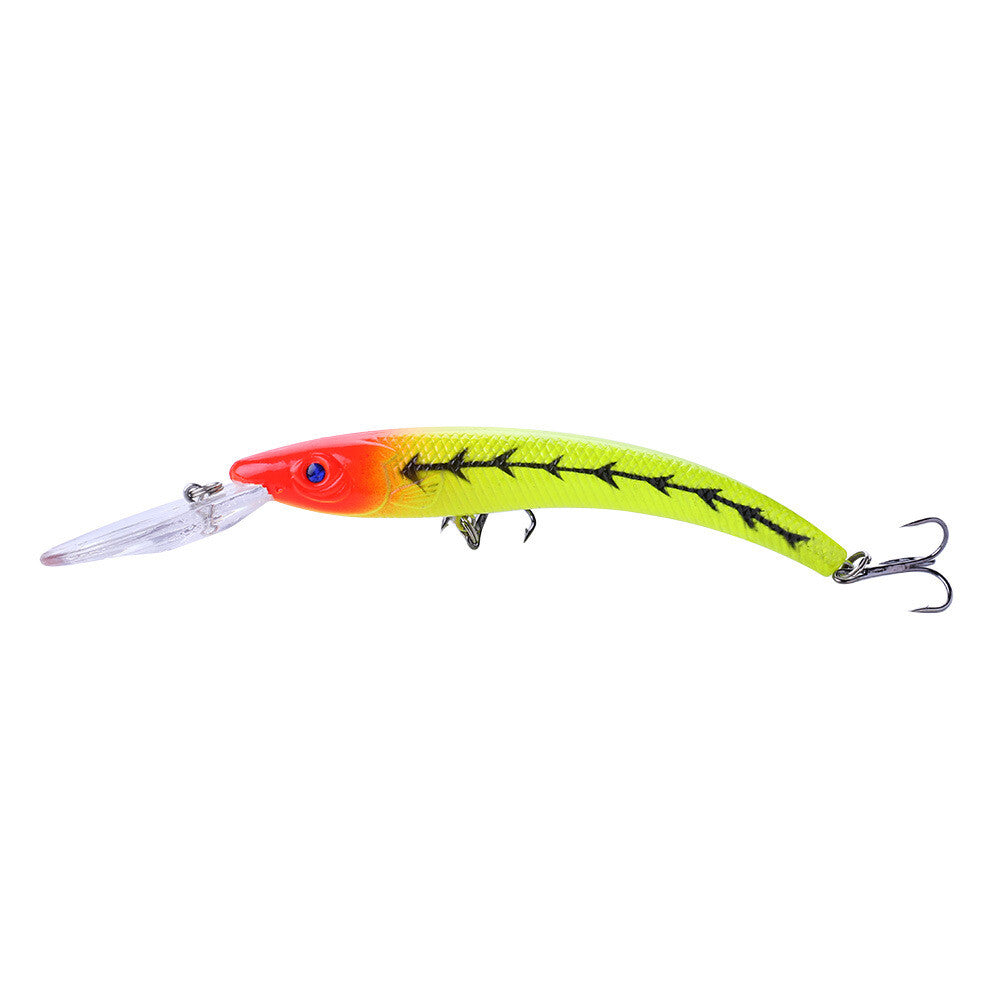 Deep Diver Crankbait for Walleye and Predator Fish - 6 Inch Fishing Lure