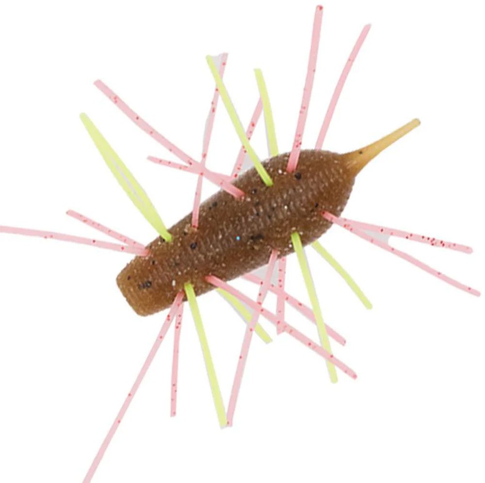 Soft Plastic Grub Bait for Bass Fishing - 60mm 2.5 Inches, Multiple Colors