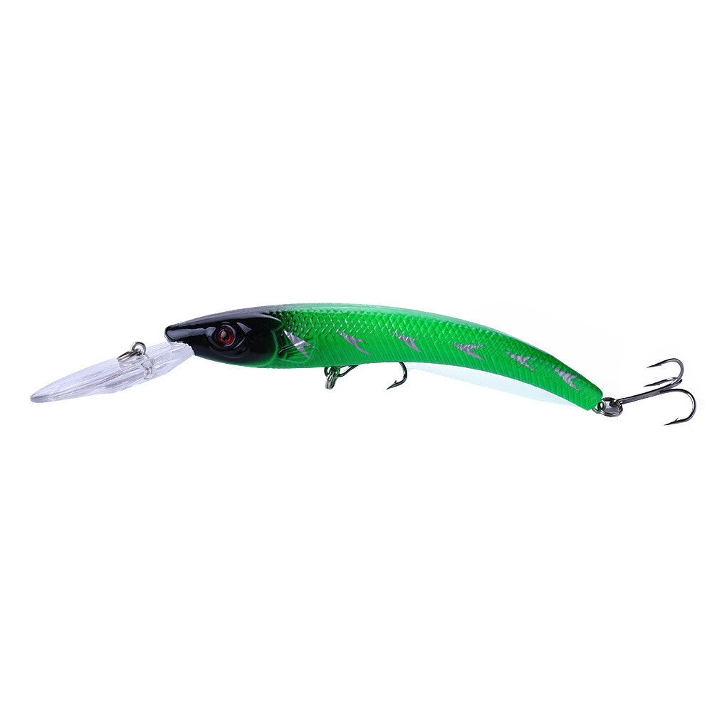 Deep Diver Crankbait for Walleye and Predator Fish - 6 Inch Fishing Lure