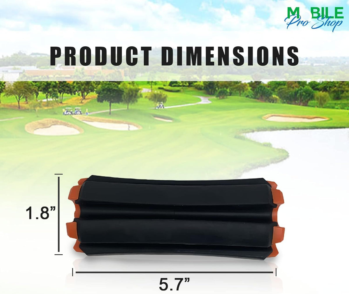 Golf Club Carrier – Lightweight Durable Holds 6 Clubs with Carry Handle