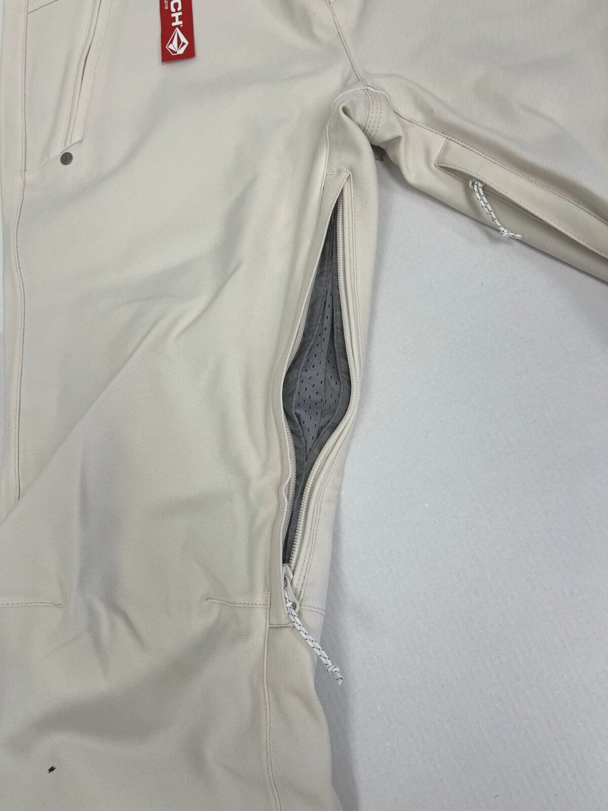 Women's Ski Pants Waterproof Breathable Insulated Off White Size XS or L